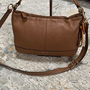 Coach 2013 British Tan Leather Hobo Bag F20035